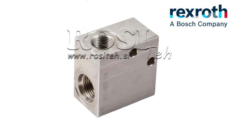 OHIŠJE ZA 2 POTNI HID.VENTIL REXROTH 3/8 40-LIT ROSI TEH